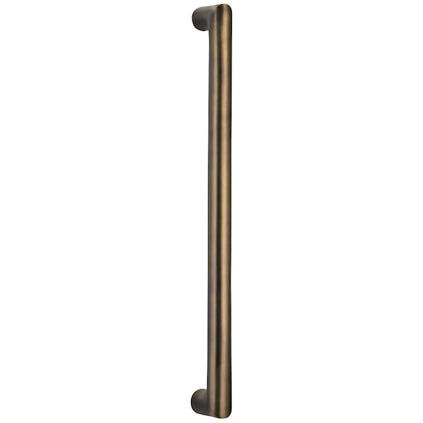 Omnia Round Modern Appliance Door Pull Satin Brass 12" Center to Center - 9027P/305.4