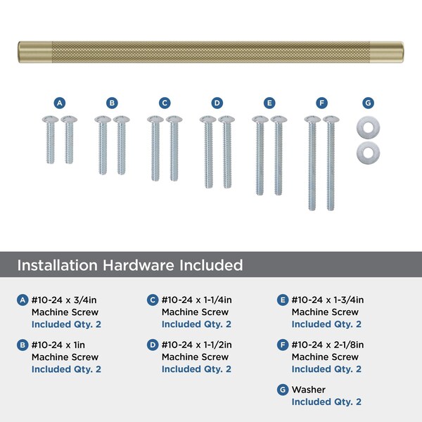 Amerock Bronx 12 inch 305mm Center-to-Center Golden Champagne Appliance Pull - BP54070BBZ