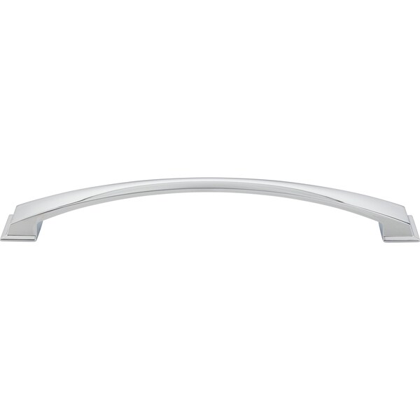 Jeffrey Alexander 12" Center-to-Center Polished Chrome Arched Roman Appliance Handle - 944-12PC