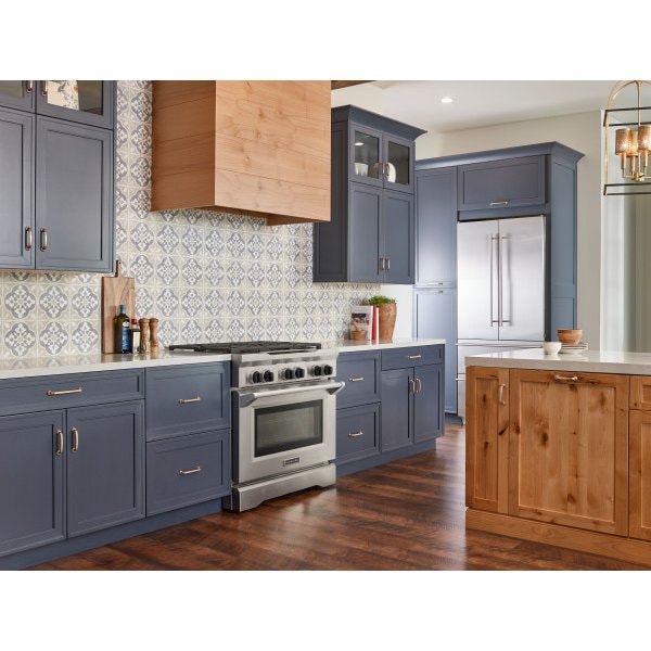 Jeffrey Alexander 12" Center-to-Center Satin Nickel Bremen 1 Appliance Handle - 527-12SN