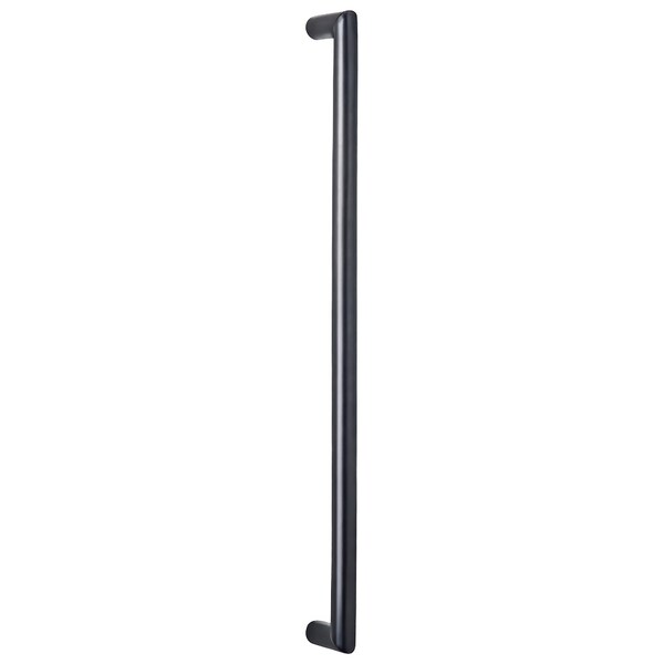 Omnia Center to Center Round Modern Appliance Door Pull Satin Brass 18" - 9027P/457.4
