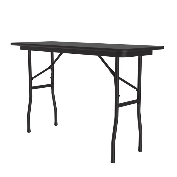 Correll CF HPL Folding Tables 18x48 Black Granite - CF1848PX-07