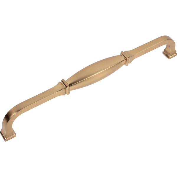 Jeffrey Alexander 18" Center-to-Center Satin Bronze Audrey Appliance Handle - 278-18SBZ