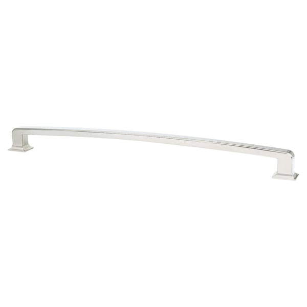 Berenson 18 in. Designers Group Ten Appliance Pull - Polished Nickel - 4154-1014-P