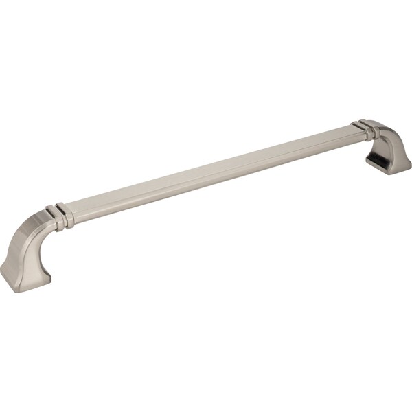 Jeffrey Alexander 12" Center-to-Center Satin Nickel Ella Appliance Handle - 165-12SN