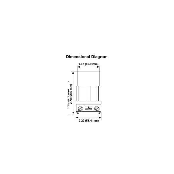 Leviton 30A Locking Connector 4P 5W 347/600Vac L23-30R Bk/Wt - 2833