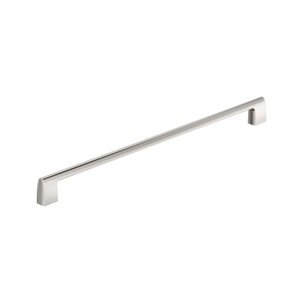 Amerock Riva 18 inch 457mm Center-to-Center Satin Nickel Appliance Pull - BP55371G10