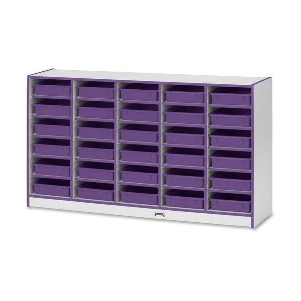 Jonti-Craft STORAGE, 30 TRAY, W/BINS, PE - JNT0931JCWW004