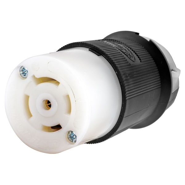 Hubbell Wiring Device-Kellems LKG CONN, 30A 240/415 3PH, L26-30R, B/W - HBL2803