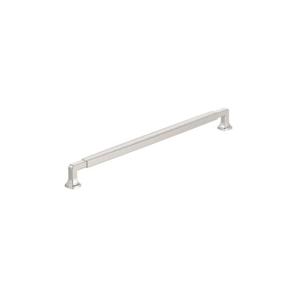 Amerock Stature 18 inch 457mm Center-to-Center Polished Nickel Appliance Pull - BP54061PN