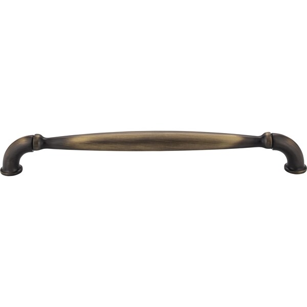 Jeffrey Alexander 12" Center-to-Center Antique Brushed Satin Brass Chesapeake Appliance Handle - 737-12ABSB