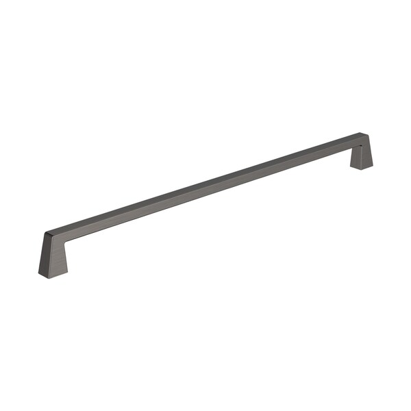 Amerock Blackrock 18 inch 457mm Center-to-Center Gunmetal Appliance Pull - BP55281GM