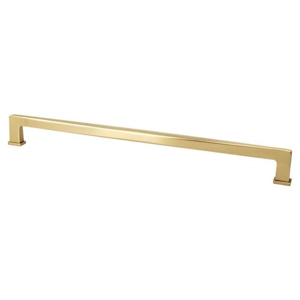 Berenson Berenson 1114-1MDB-P 18 in. Subtle Surge Appliance Pull - Modern Brushed Gold - 1114-1MDB-P