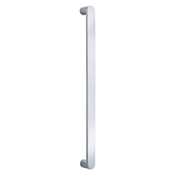 Omnia Center to Center Oval Modern Appliance Door Pull Bright Nickel 18" - 9028P/457.14