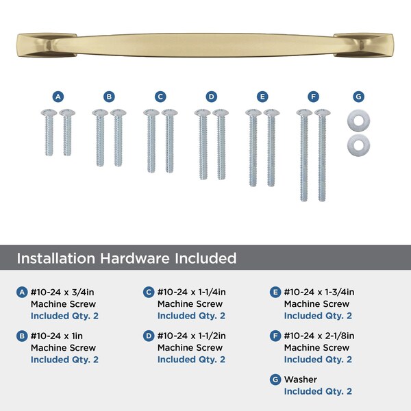 Amerock Highland Ridge 12 inch 305mm Center-to-Center Champagne Bronze Appliance Pull - BP55323CZ