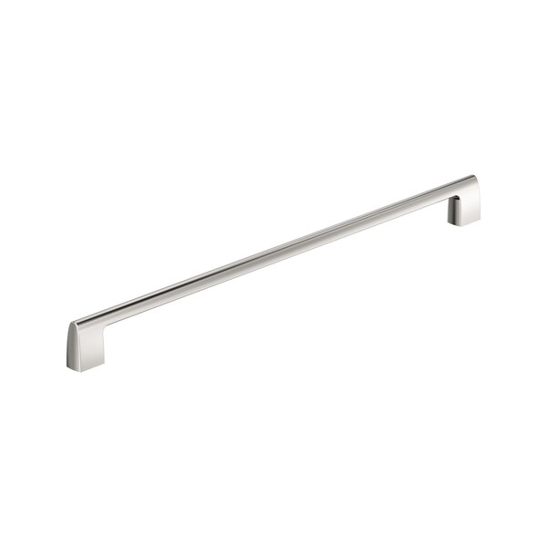 Amerock Riva 18 inch 457mm Center-to-Center Polished Nickel Appliance Pull - BP55371PN