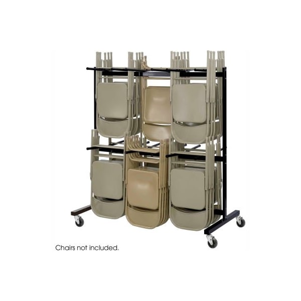 Safco Two-Tier Chair Cart 4199BL - 4199BL