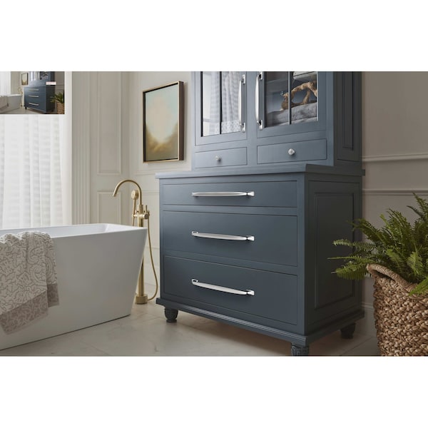 Amerock Highland Ridge 18 inch 457mm Center-to-Center Polished Chrome Appliance Pull - BP5532426