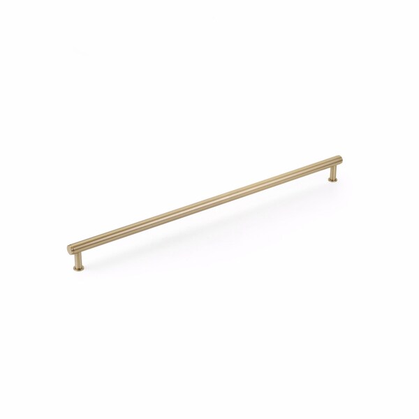 Schaub 24in Center to Center Pub House Appliance Pull Signature Satin Brass Finish - 5124A-SSB