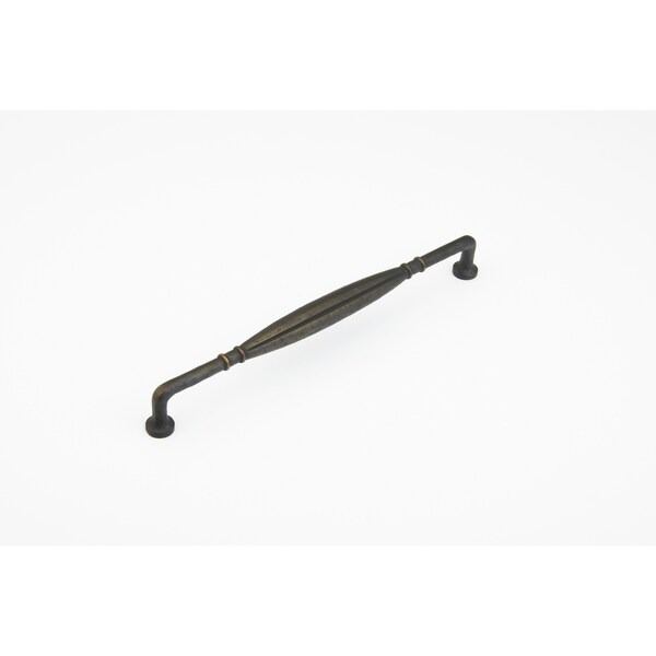 Schaub 12in Center to Center Siena Appliance Pull Ancient Bronze Finish - 257-ABZ