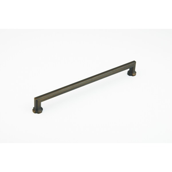 Schaub 15in Center to Center Empire Appliance Pull Ancient Bronze Finish - 881-ABZ