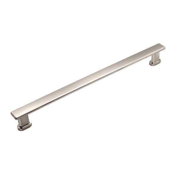 Pride Industrial 12in Center to Center Manhattan Appliance Pull Satin Nickel Finish - PA53012SN