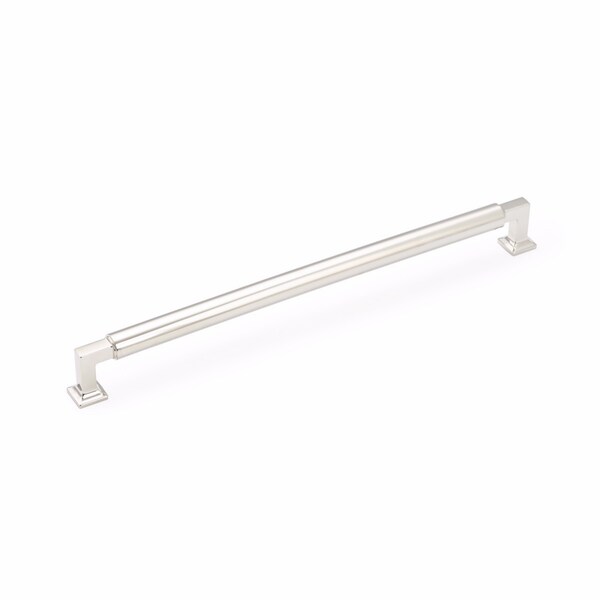 Schaub 15in Center to Center Haniburton Appliance Pull Polished Nickel Finish - 479-PN