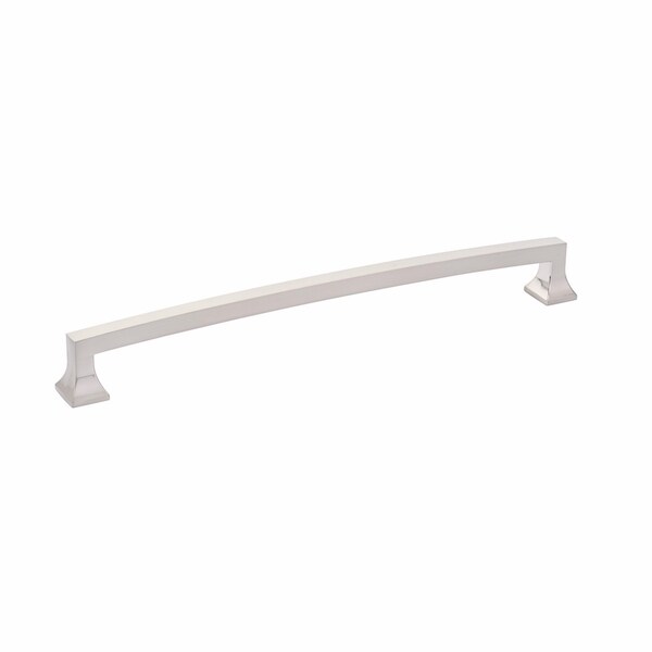 Schaub 15in Center to Center Menlo Park Appliance Pull Brushed Nickel Finish - 539-BN