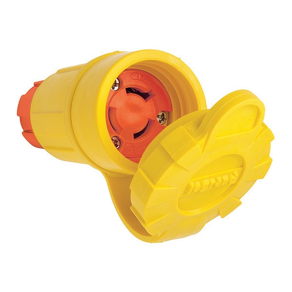 Zoro Select Steriguard, 15A 250V, Turnlock Connector - 25W49AM
