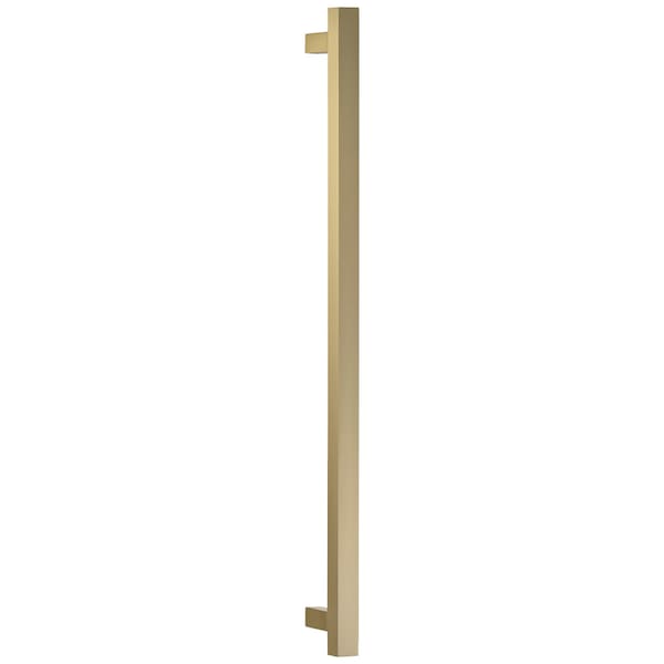 Omnia Center to Center Modern Appliance Door Pull Bright Chrome 18" - 9010P/457.26