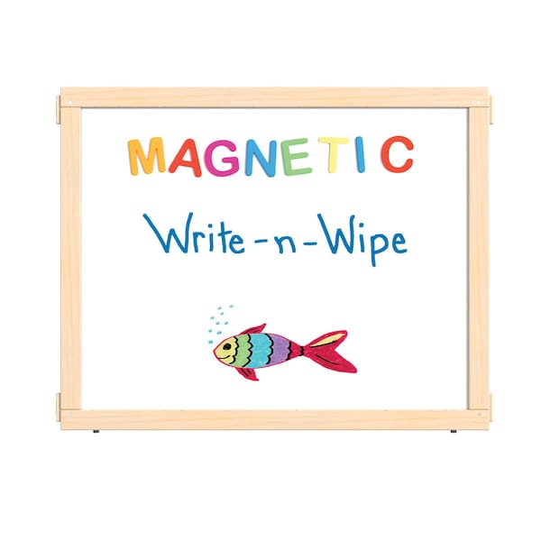 Jonti-Craft KYDZ Suite Panel, E-height, 36 in. Wide, Magnetic Write-n-Wipe - 1512JCEMG