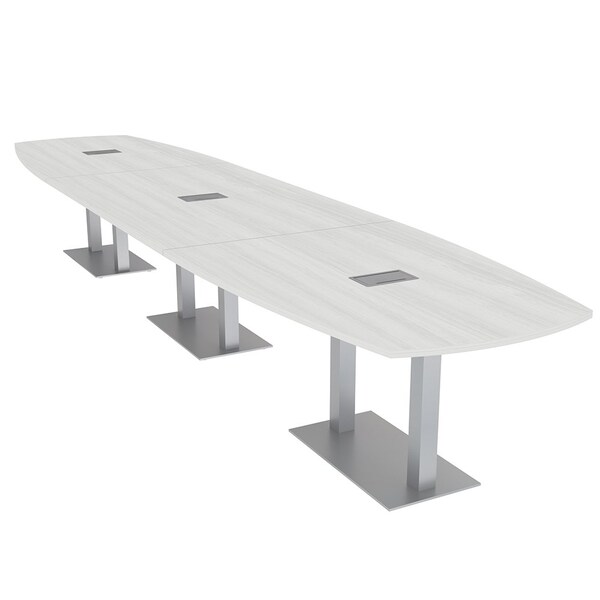 Skutchi Designs Arc Boat 45 in W, 216 in L, White - HAR-ABOT-48X216-DOU-WA7976-ESIL