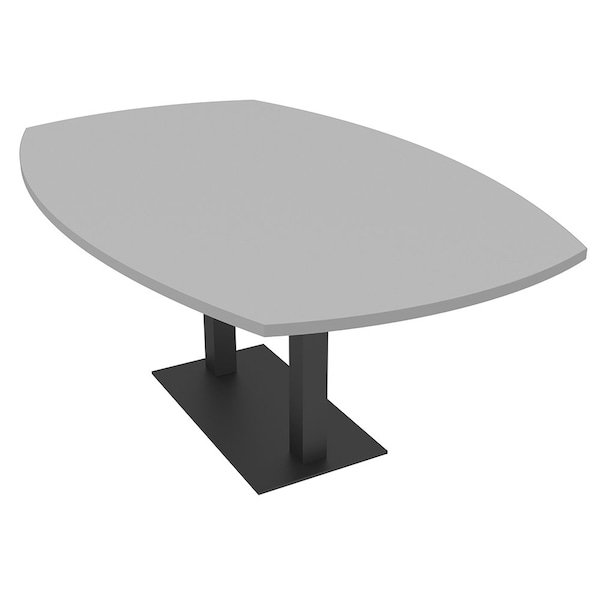 Skutchi Designs Arc Boat 45 in W, 72 in L, Grey - HAR-ABOT-48X72-DOU.BK-U779