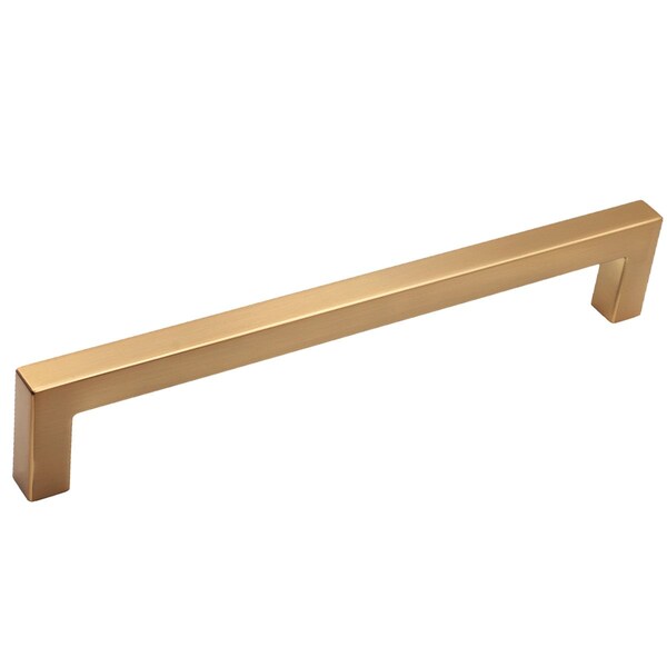 Pride Industrial 12in Center to Center Modern Square Appliance Pull Rose Gold Finish - PA56012RG