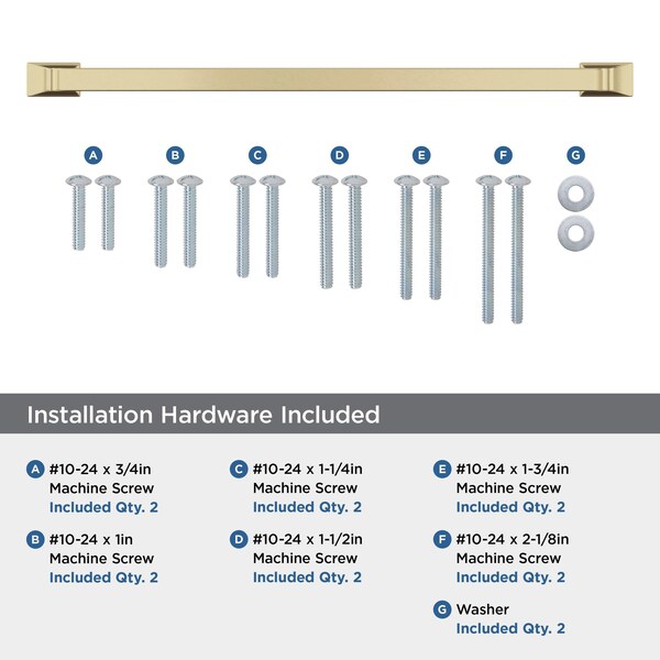 Amerock Westerly 12 inch 305mm Center-to-Center Champagne Bronze Appliance Pull - BP54023CZ