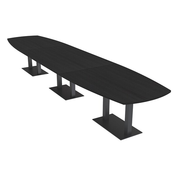 Skutchi Designs Arc Boat 45 in W, 216 in L, Black - HAR-ABOT-48X216-DOU.BK-U999ST19