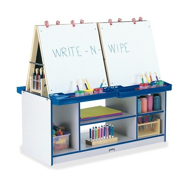 Jonti-Craft CENTER, ART, 4-STATION, BLUE - JNT0294JCWW003
