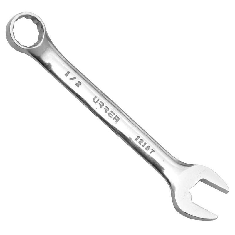 URREA 1/2 in. 12 Point Short Combination - 1216T
