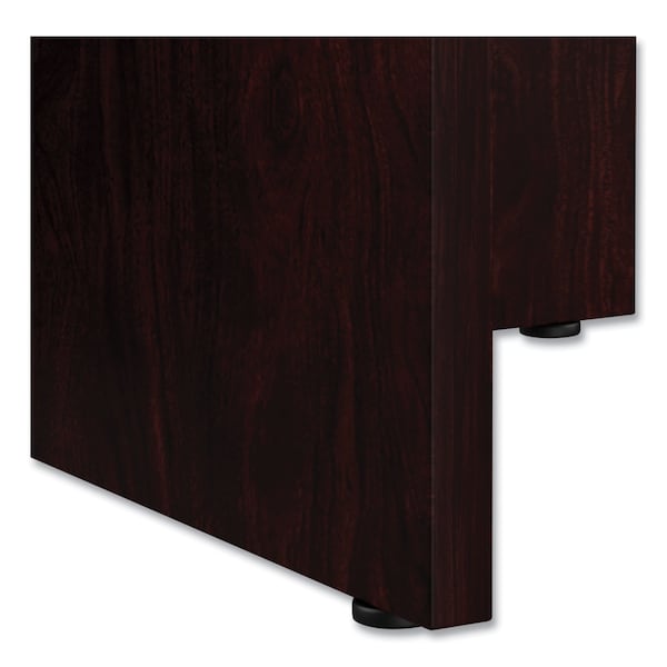 Alera Round Conference Table, 29.5" H, Mahogany Top, Woodgrain Laminate - CFRND42MY
