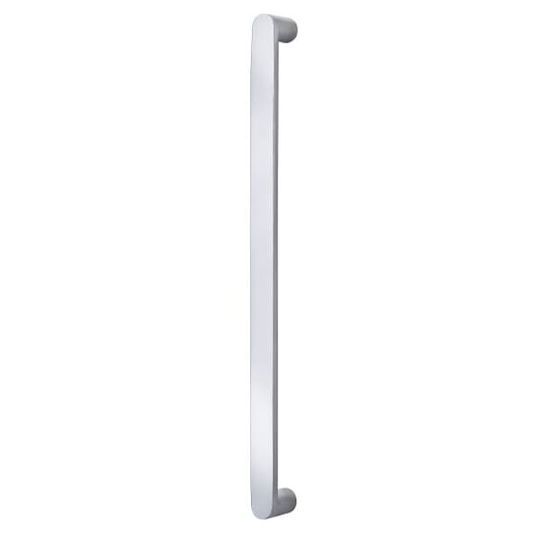 Omnia Center to Center Oval Modern Appliance Door Pull Bright Chrome 18" - 9028P/457.26
