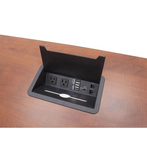 Regency Race Track Legacy Racetrack Tables, 95 W, 43 L, 29 H, Wood Top, Cherry - LCTRT9543CH
