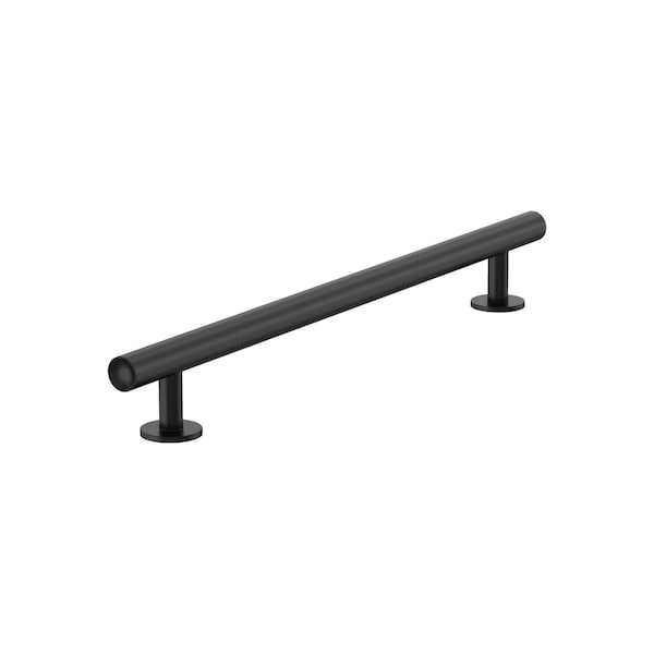 Amerock Radius 12 inch 305mm Center-to-Center Matte Black Appliance Pull - BP54050FB