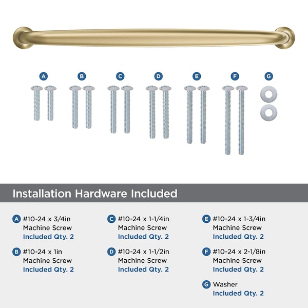 Amerock Renown 12 inch 305mm Center-to-Center Champagne Bronze Appliance Pull - BP54055CZ
