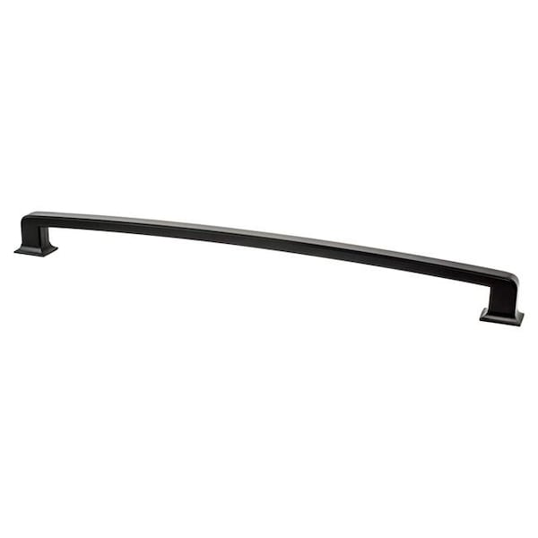 Berenson Berenson 2169-1055-P 18 in. Hearthstone Appliance Pull - Matte Black - 2169-1055-P