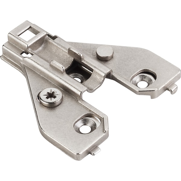 Hardware Resources Heavy Duty 0 mm Cam Adj Zinc Die Cast Plate for 700, 725, 900 and 1750 Series Euro Hinges - 600.3553.65