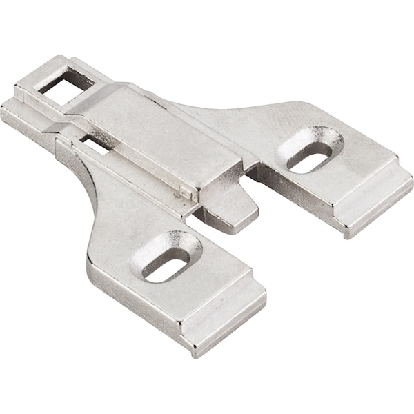 Hardware Resources Heavy Duty 0 mm Non-Cam Adj Zinc Die Cast Plate without Screws for 500 Series Euro Hinges - 400.3453.75