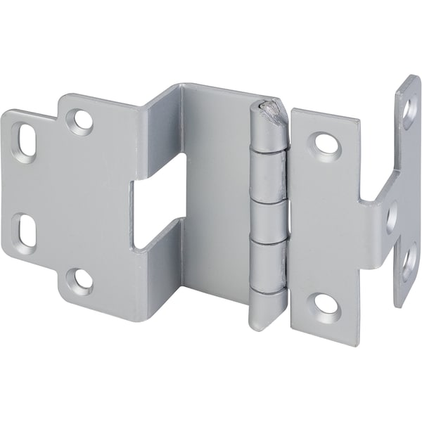 Hardware Resources Institutional 5-Knuckle Non-Mortise Cabinet Hinge - Dull Nickel - HR0076