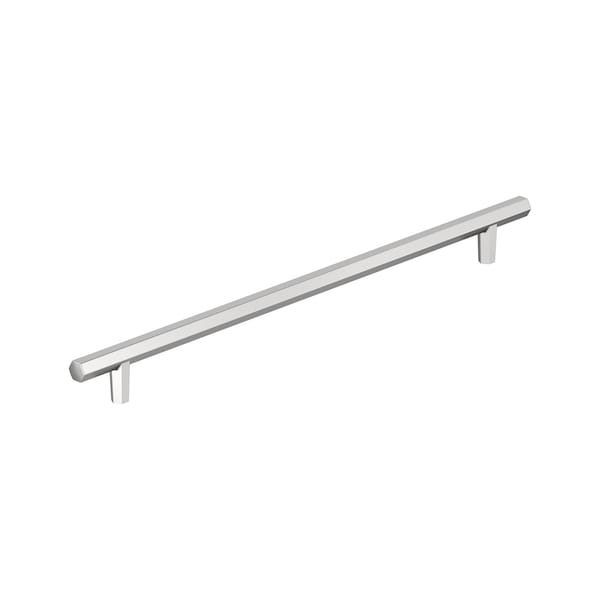 Amerock Caliber 18 inch 457mm Center-to-Center Polished Chrome Appliance Pull - BP3696126