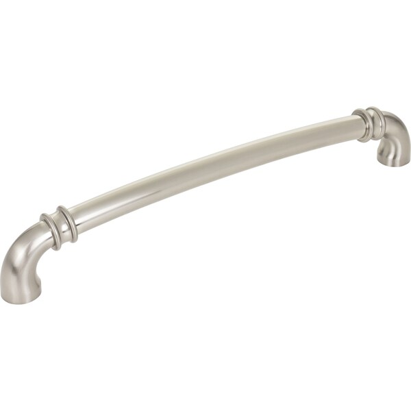 Jeffrey Alexander 12" Center-to-Center Satin Nickel Marie Appliance Handle - 445-12SN