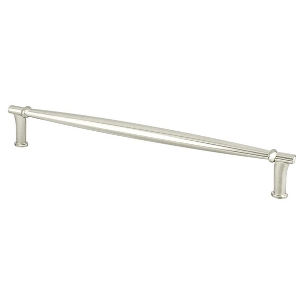 Berenson 224 mm CC Dierdra Appliance Pull with Brushed Nickel - 9564-1BPN-P